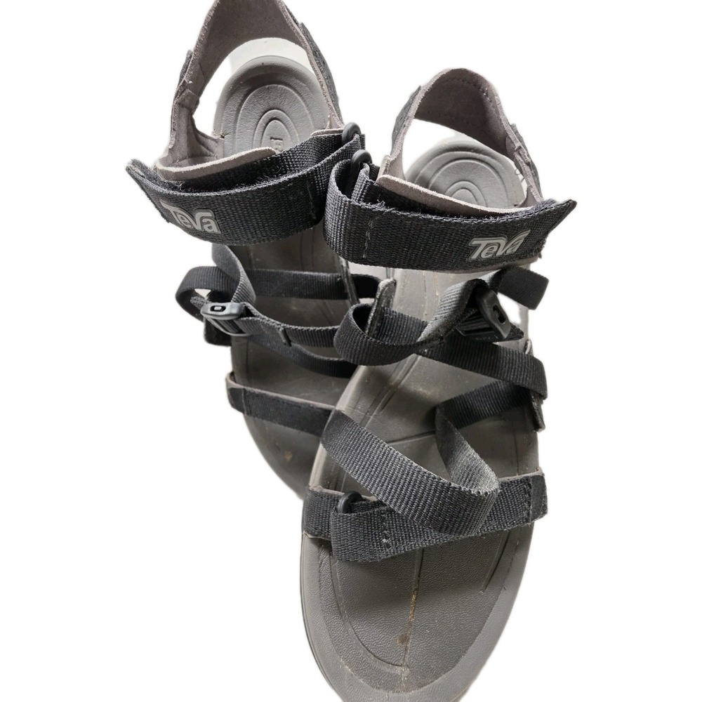 Teva Women's Ascona Sport Web Black Hiking Sandals Sz 7 1116647